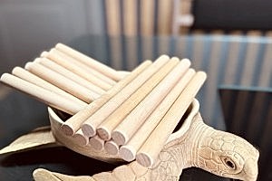 Ahşap Kavela 100 Adet (16 Mm 10 Cm Uzunluk)