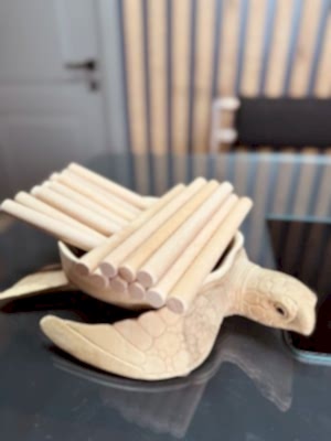 Ahşap Kavela 100 Adet (16 Mm 10 Cm Uzunluk)